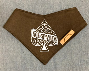 Ace of Spayeds - Dog Bandana