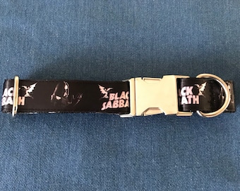 Black sabbath belt buckle top