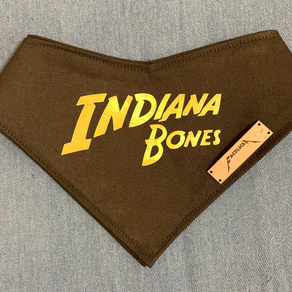 Indiana Bones - Dog Bandana