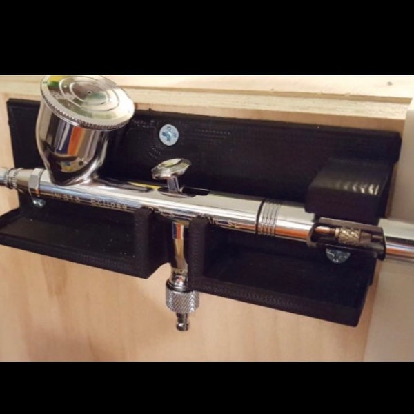 Iwata Airbrush Wall Mount - 3D Printed