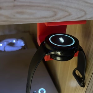 Samsung Galaxy Wireless Charging Dock: Convenient Under Desk Mount w/ 3M Adhesive