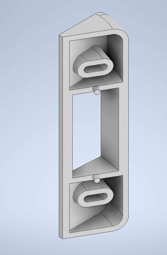 Doorbell Angle Wedge For Lorex 2K & 4K 30, 45, 60 Degrees Black
