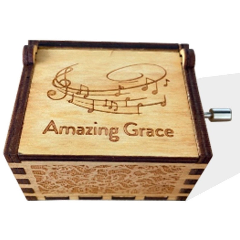 Amazing Grace Custom Music Box Etsy