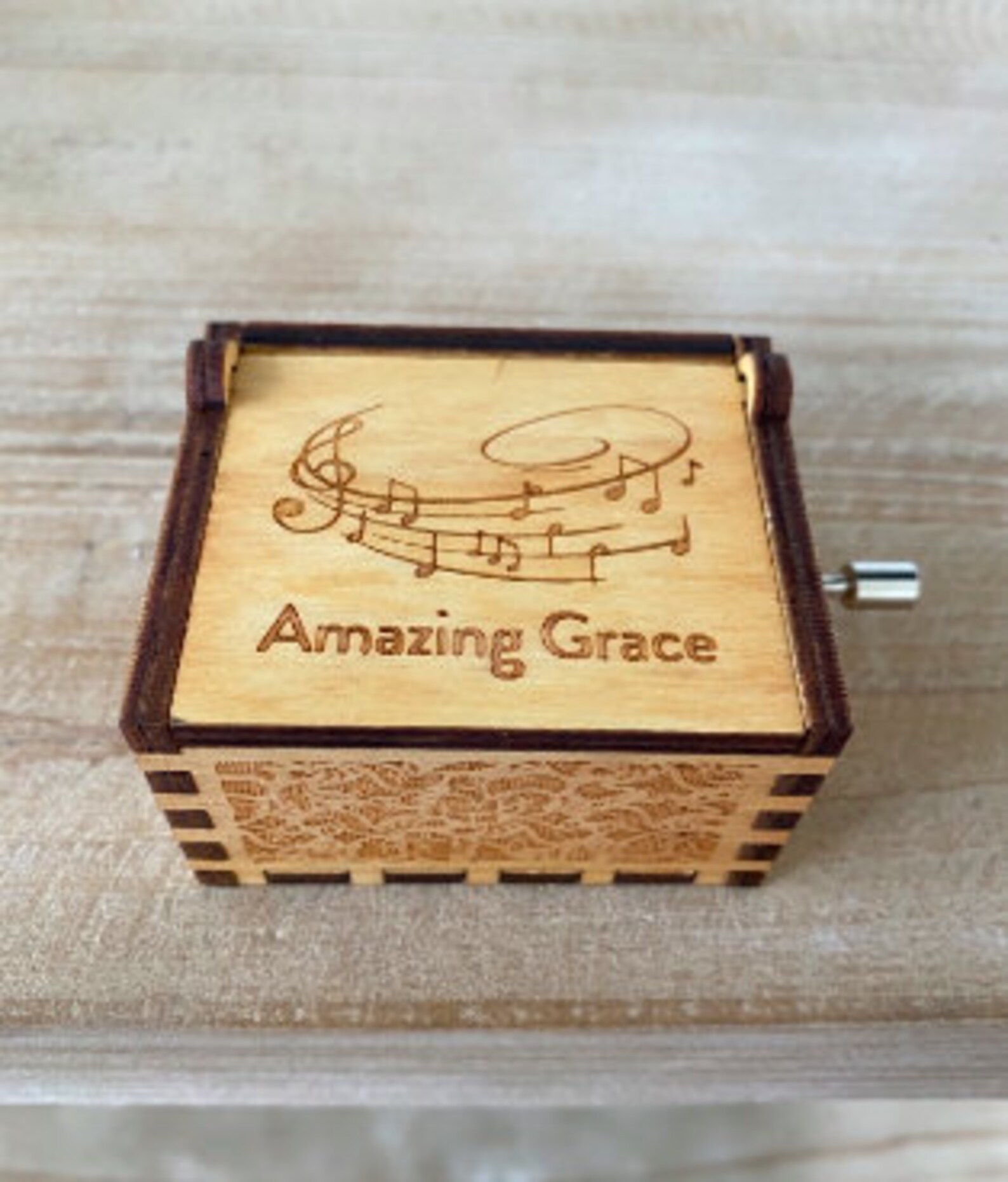 Amazing Grace Custom Music Box Etsy