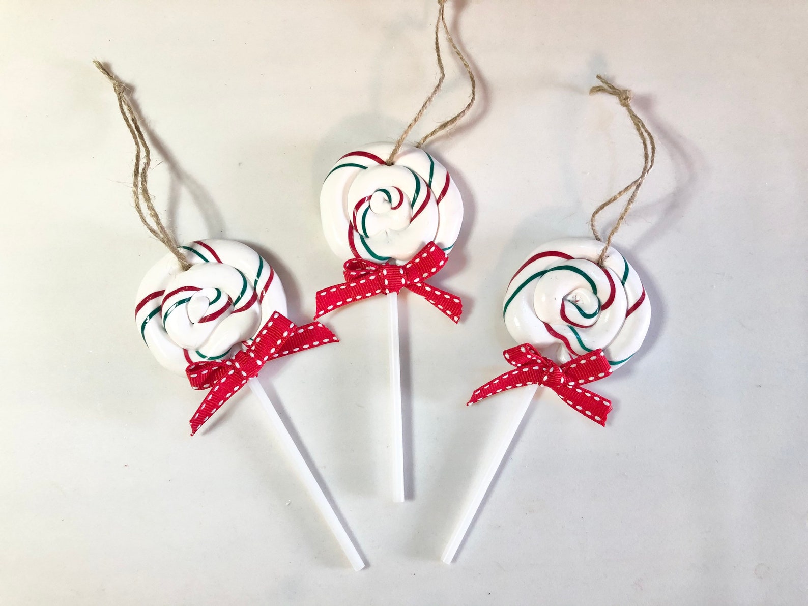 Candy Lollipop Christmas Tree Decoration Ornament Etsy
