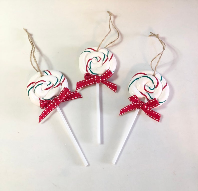 Candy lollipop Christmas tree decoration ornament Etsy
