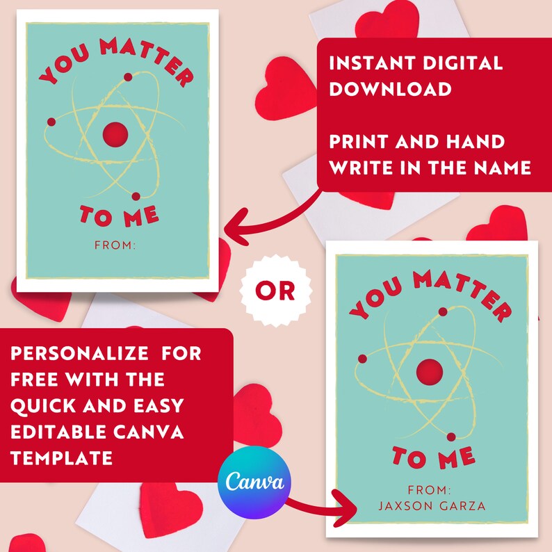 Funny Valentine Printable Science Classroom Valentines for Kids or ...