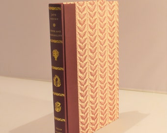Società in Foglio. Jane Austen. Ragione e sentimento (1997) Illustrato. Non letto. Con cofanetto. Libro decorativo d'epoca.