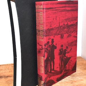R.L Stevenson. The Amateur Emigrant (1991) Vintage Folio Society Book. Illustrations. Slipcase. Sprayed Edge. Decorative and Collectable.