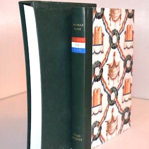 Folio Society Book. The Rights of Man. Thomas Paine (2007) 28 Colour Illustrations. Vintage History.  Decorative Cover. Collectible.
