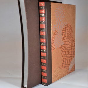 Satyrica. Petronius (2003) Folio Society Book. Illustrated in Colour with Slipcase. Roman Novel. Unread, near fine book