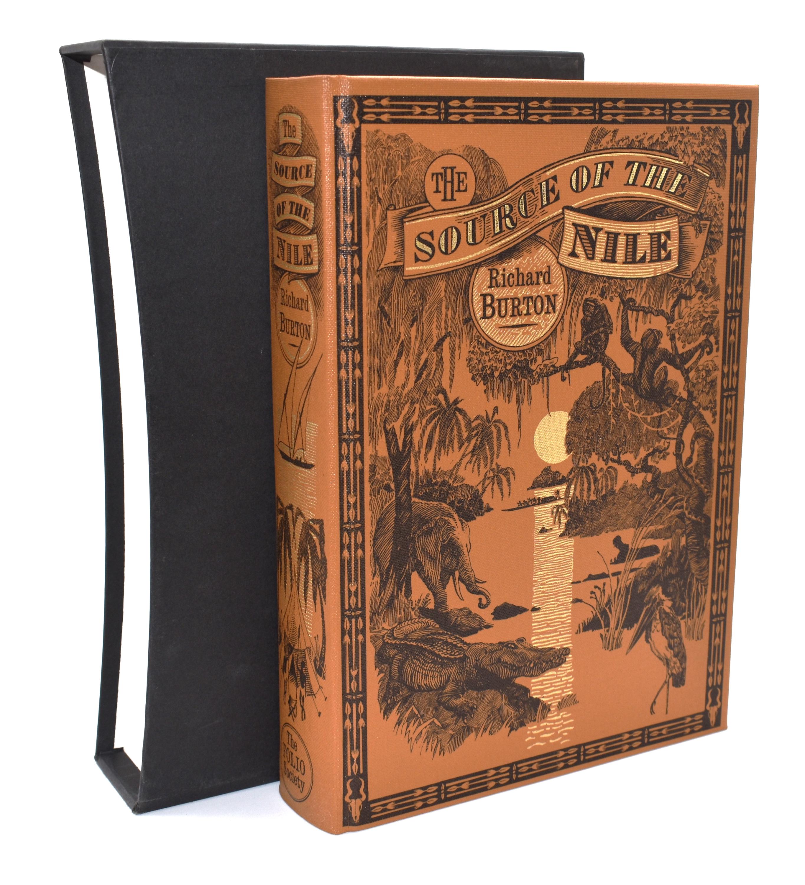 The Source of the Nile. Richard Burton. (1993) Folio Society