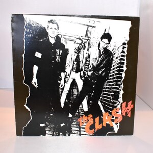 The Clash Album. The Clash. (1977) CBS 32232/8200 VG+ Record. Collectible Vintage Vinyl Record. British Punk. 1970s Music Gift