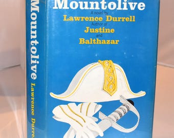 Lawrence Durrell. Mountolive, 1.ª edición (1959). Libro vintage coleccionable de tapa dura con sobrecubierta. Regalo para bibliófilos.