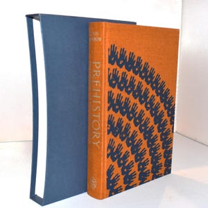 Folio Society Book. Prehistory. Colin Renfrew. (2013) Illustrated. Vintage History. Decorative. Alice Roberts Introduction.