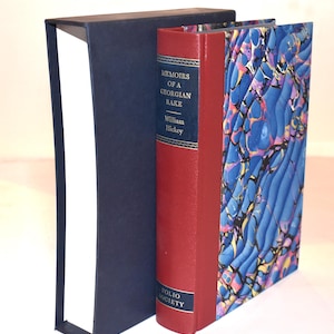 Folio Society. Memoirs of a Georgian Rake (1995) Illustrated. Slipcase. Vintage History Book. Sprayed Edges. Pretty Book Cover.