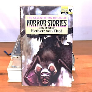 Séptimo libro de relatos de terror de Pan. Van Thal. Libro de bolsillo vintage de Pan (1966). Antología clásica.
