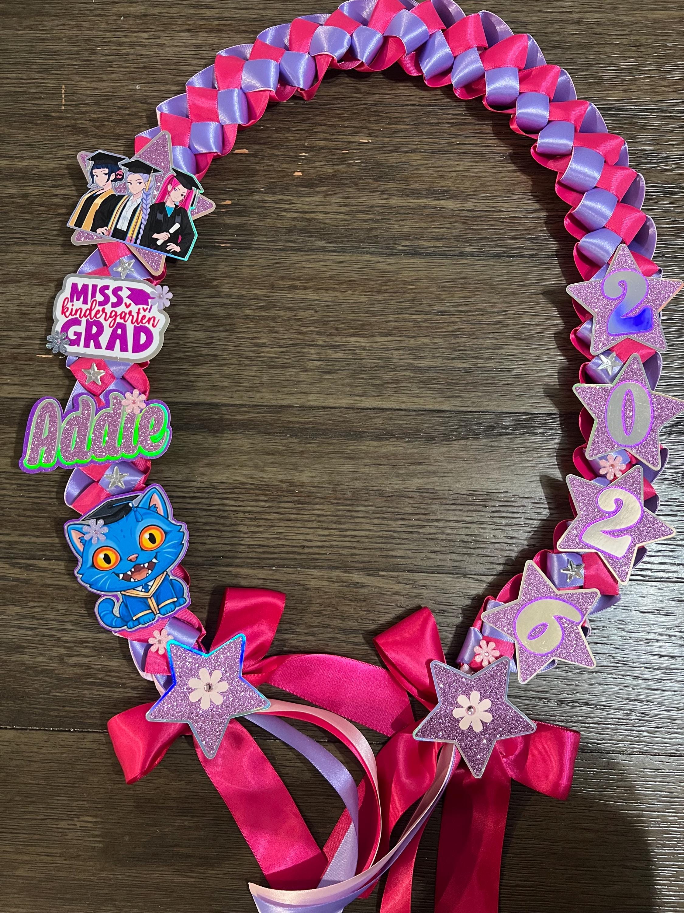 Huntrix Graduation Cap Demon Huntrix Themed Graduation Lei - Etsy
