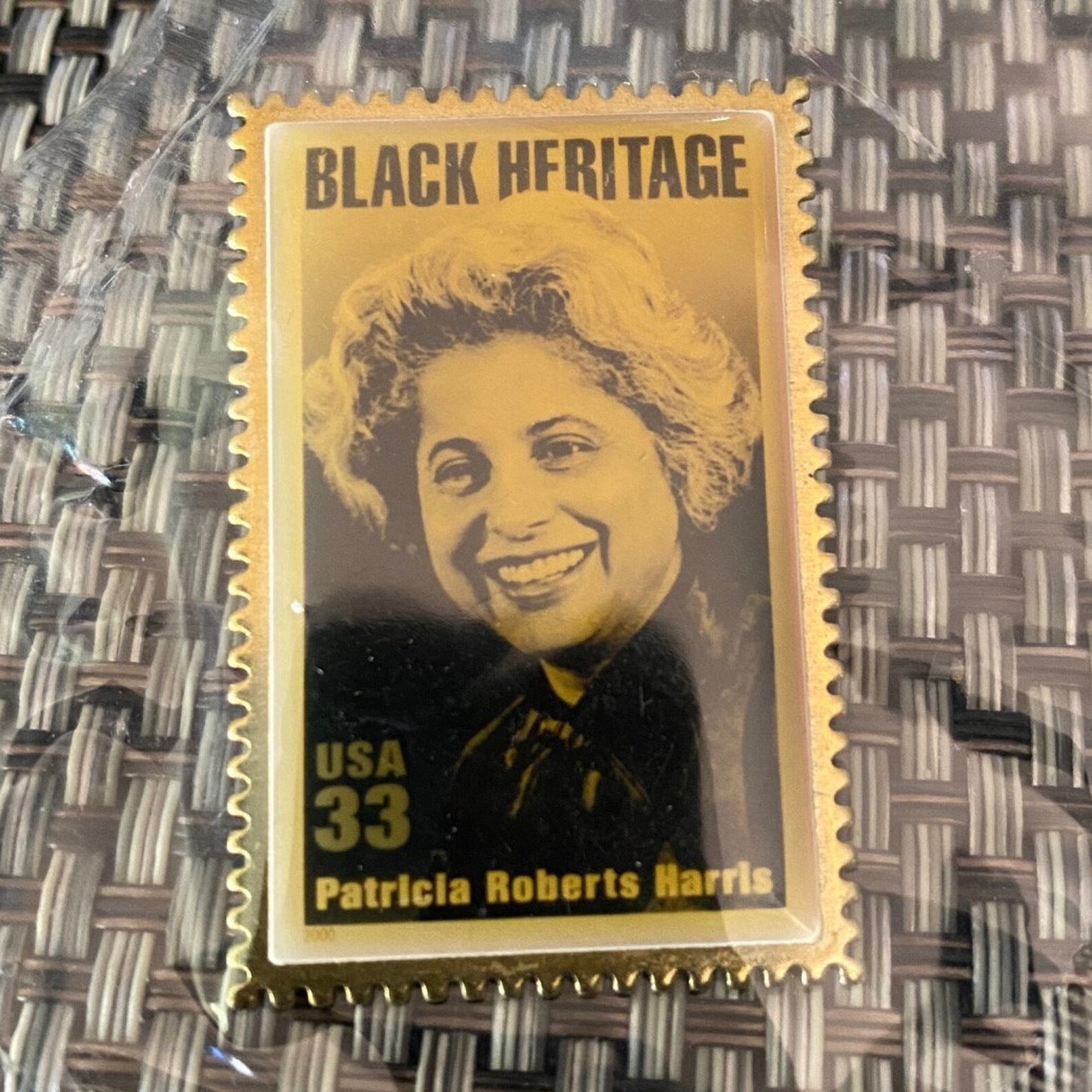Black History Month USPS Black Heritage Postal Stamp Pins Mary Etsy