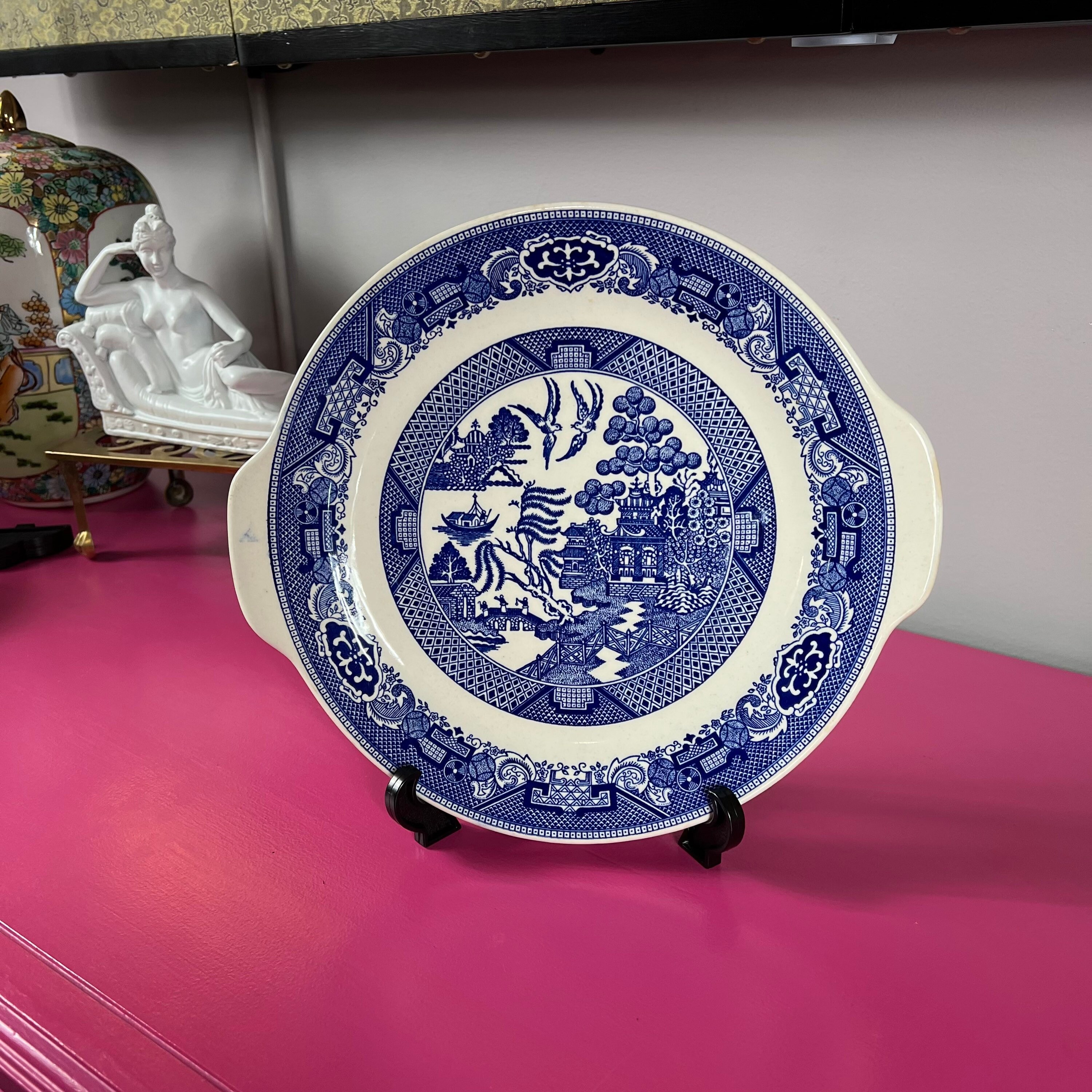 Willow ware by royal china cheap underglaze