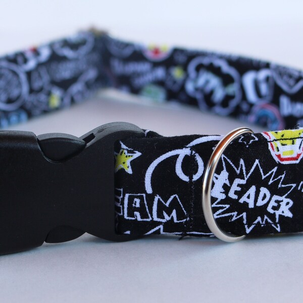 Avengers dog collar clearance