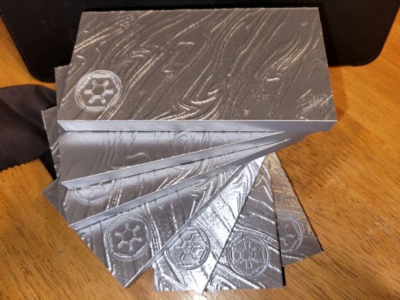 Star Wars The Mandalorian inspired BESKAR BAR FULL Size Ingot ! image 2