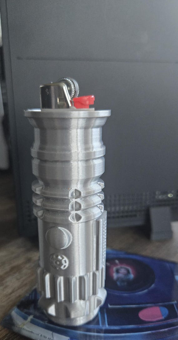 Star Wars Obi-wan Kenobi Lightsaber Bic LIGHTER CASE / Sleeve
