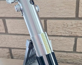 Weathered Lightsaber Vertical Display Stand: Universal Fit, 3D Printed