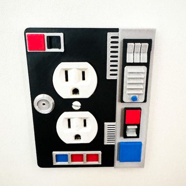 Star Wars Outlet-omslag: 3D-utskriven strömpanel