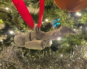 Firefly Serenity Ship inspired Collectible keychain /  Decoration & Christmas ornament!