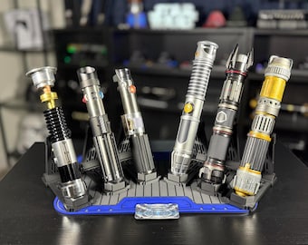 Universal Lightsaber Stand: Vertical Display, Fits Savi's & Legacy Sabers