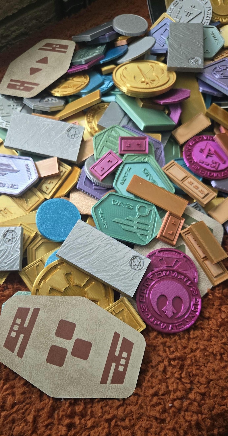 Star Wars Sabacc inspired assorted credits! 10 random Credits per Order! image 3