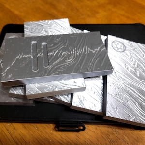 Star Wars The Mandalorian inspired BESKAR BAR FULL Size Ingot ! image 1