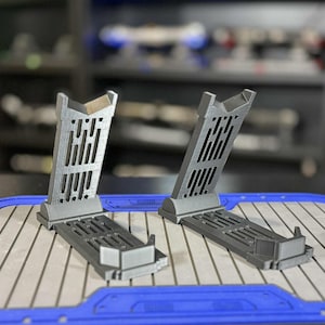 2 Lightsaber Stand Set: Dual Vertical Display, Universal Hilt Holder image 14