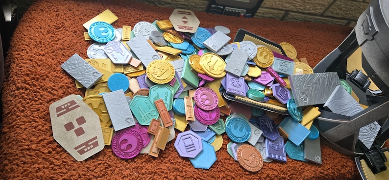 Star Wars Sabacc inspired assorted credits! 10 random Credits per Order! image 5
