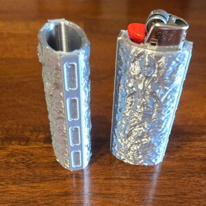 Star Wars Han Solo in Carbonite Lightsaber Bic LIGHTER CASE / Sleeve image 8