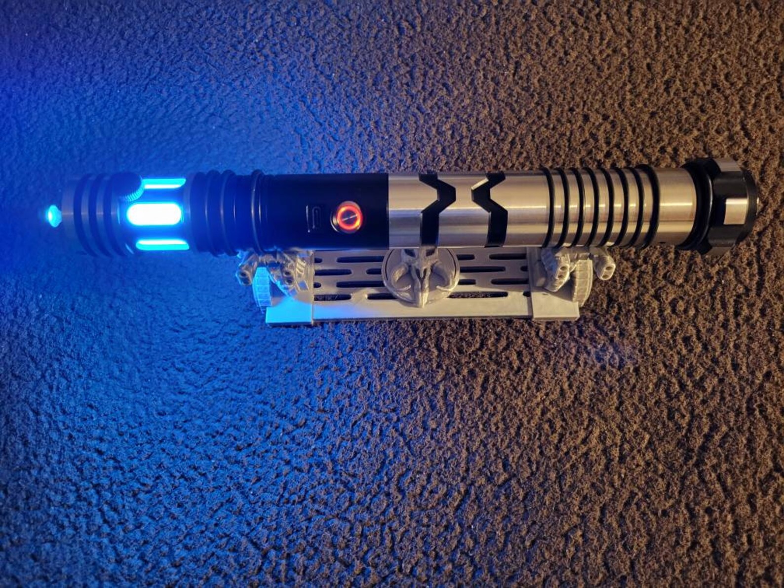 Dark Stand Beskar Lightsaber Stand for the Dark Saber and Etsy