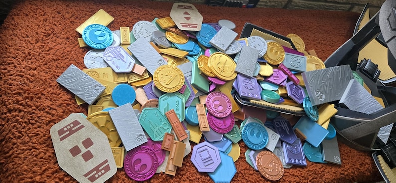 Star Wars Sabacc inspired assorted credits! 10 random Credits per Order! image 4