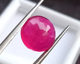 ユタ州産認定天然レッドベリル レッドビクスバイト 輝くシェイプ 7.05