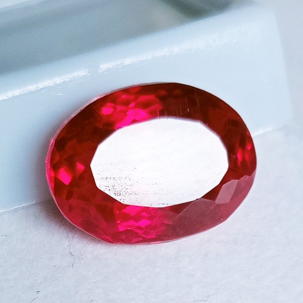 Rare 9.55 CT Burma Natural Ruby Red Oval Cut Ruby Ruby Natural Ruby Loose Ruby Certified Ruby Ring Making Ruby Pendant JP189