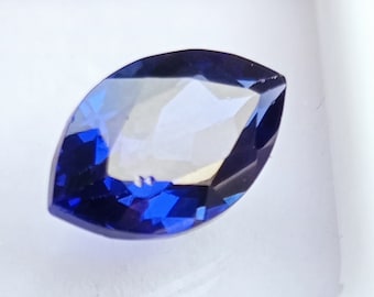 Gecertificeerde natuurlijke saffierblauwe marquise geslepen gefacetteerde Srilankaanse blauwe saffier 9,35 kt losse saffier natuurlijke blauwe saffier voor ring JM075