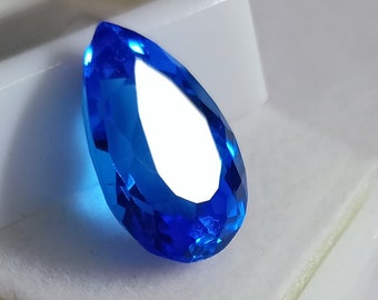 Natural Pear Cut Cornflower Blue Sapphire Certified Ceylon 8.40 Ct Loose Gemstone Best For making Jewelry, Best Sale Going on. JM177