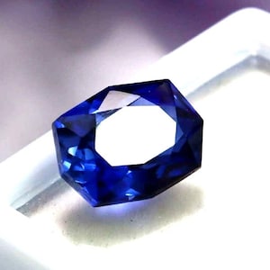 Certified Tanzanite Natural AAA+ Blue Tanzanite 10 Ct Fancy Cut Loose Gemstone Tanzania, Stone for Ring Blue Tanzanite Best Sale