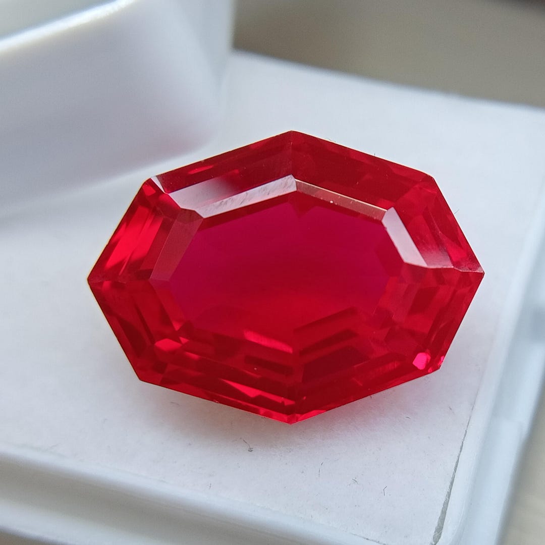 Ruby 14 G Natural Burma Ruby 14 Ct | Certified Fancy Cut Gemstone | AAA Top ...