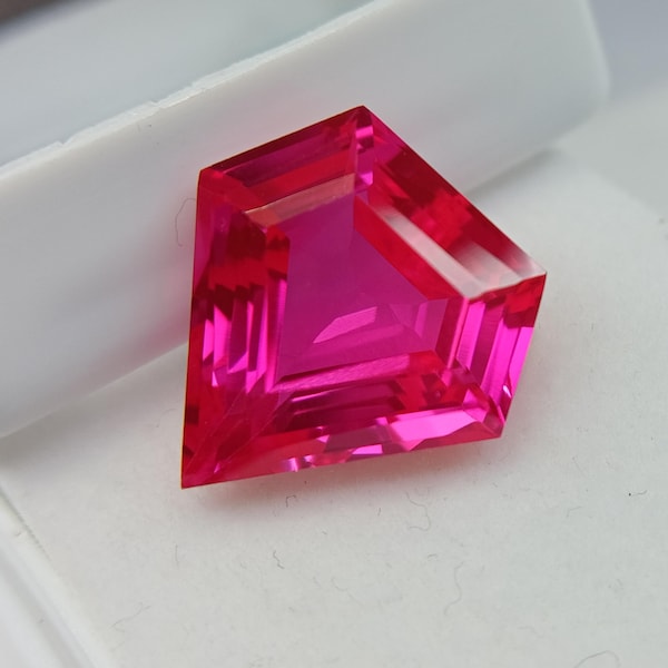 Extremely Rare Authentic Sapphire 8 Ct Certified Gemstone Natural Pink Fancy Cut Best Top Quality Sapphire Loose Gemstone JM255
