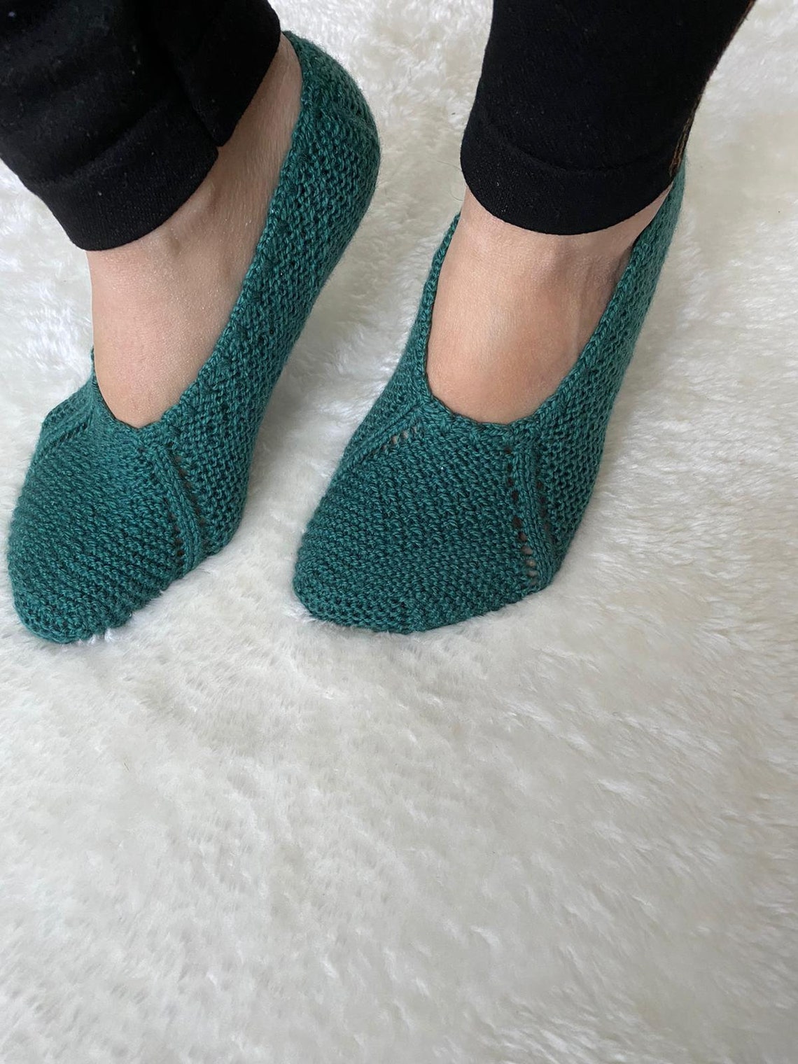 Mothers day gift slippersHandmade slıppersknitted Etsy