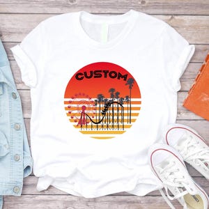 Amusement Park Shirt: Summer Vacation Tee