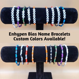 Enhypen Kpop Bias Name Bracelets