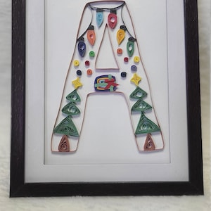 Letter quilling