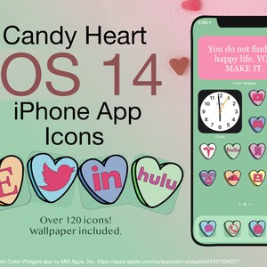 Valentine’s Day App Icons iOS 14 | Valentines App Icons | Valentines Day App Icon | iPhone App ios 14 Valentines (120+ icons & wallpaper)
